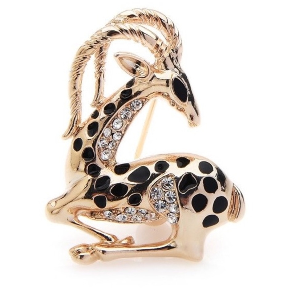 Gazelle Brooch  Pin jewelry